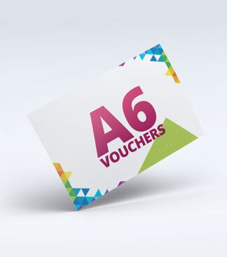 A6 Vouchers Printing